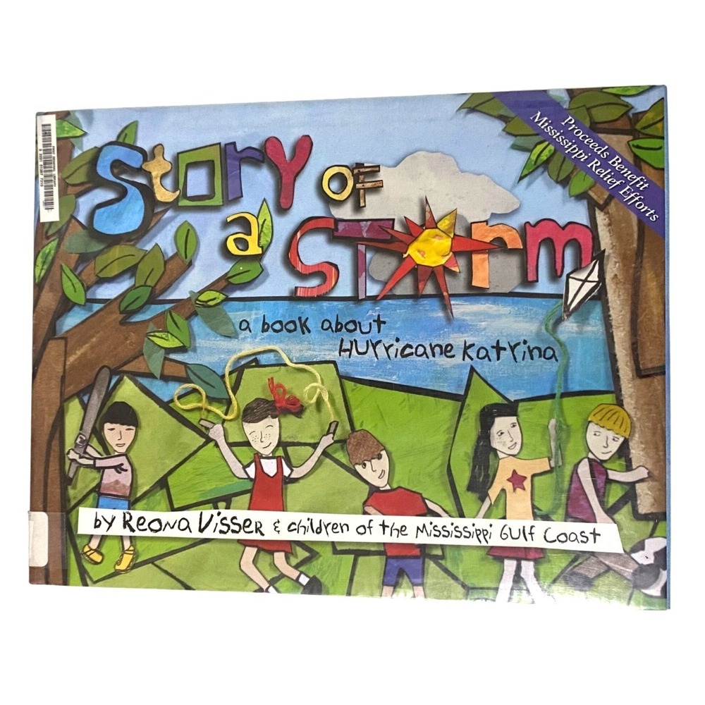 Story of a Storm Hardcover Reona Visser Natural Disaster‎ Survival Vintage 2000s
